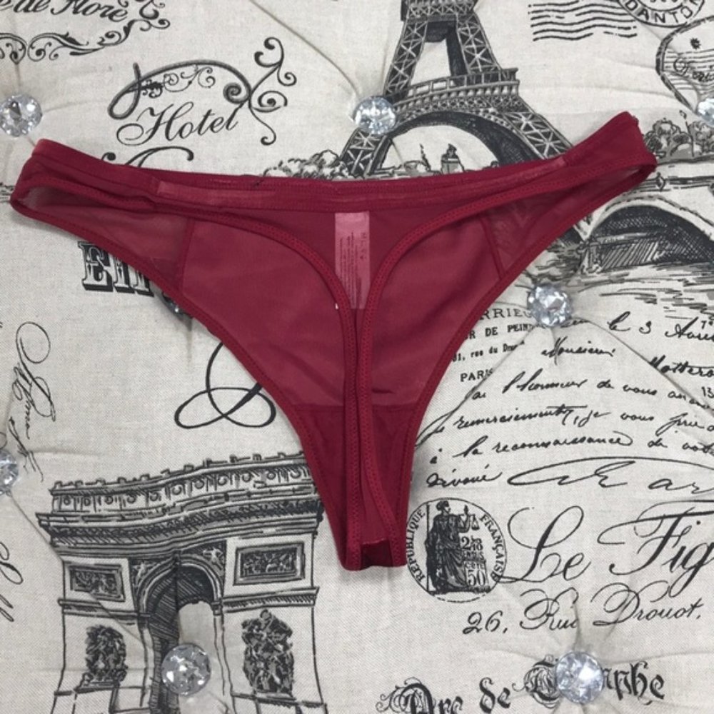 Maidenform Extra Sexy Velvet Thong MFB111 - Picture 3 of 8